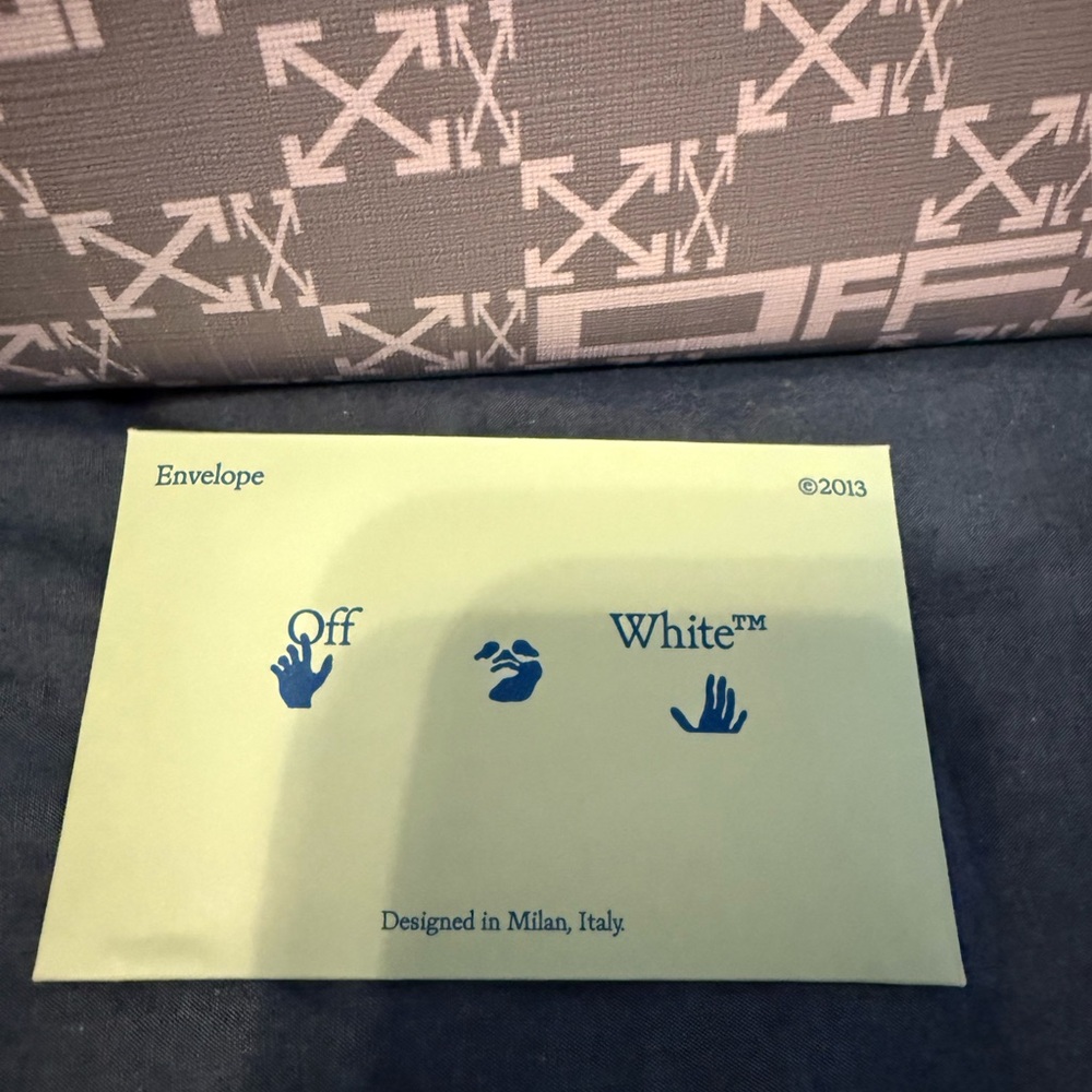 Off-White Pink And White Patterned Tote - image 5